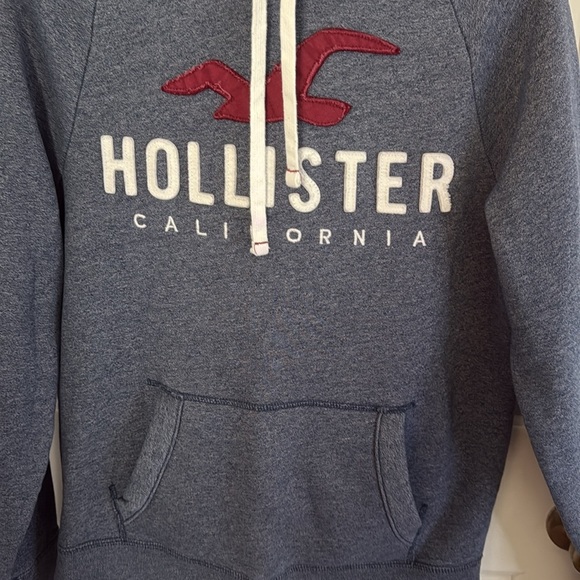 Holster Pullover Hoodie Unisex Charcoal Grey size M with Hand warmer Pockets - Picture 2 of 8